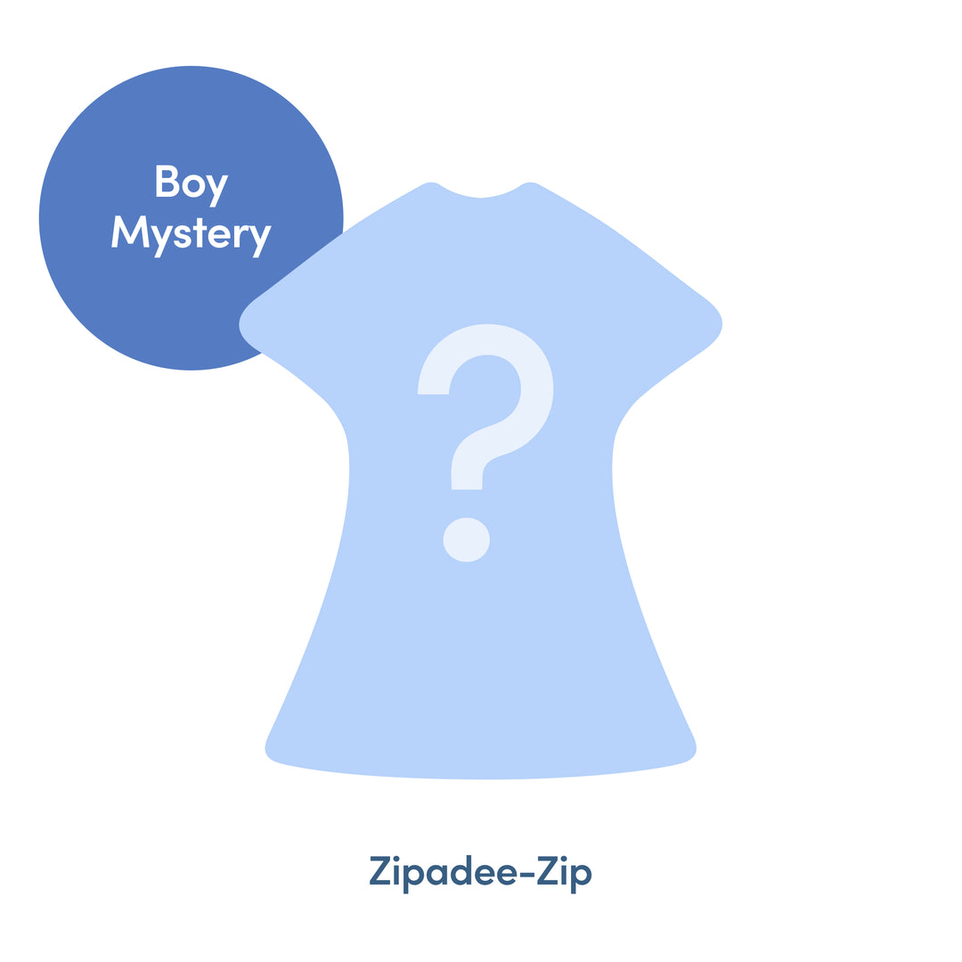 Boy Zipadee-Zip Mystery Sale!