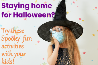Staying home for Halloween? Try these spooky-fun activities with the kids