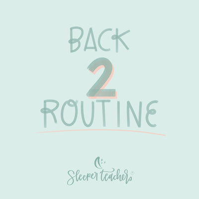 Back to School, Back to Routine