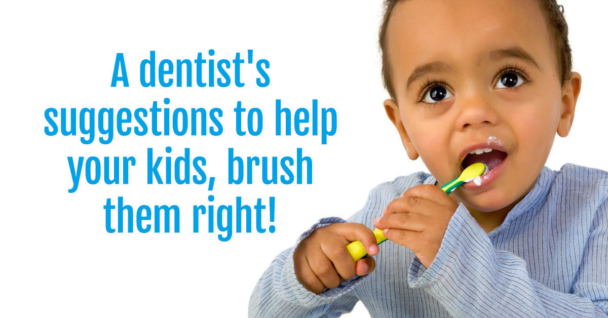 tips for kids how to brush the teeth right