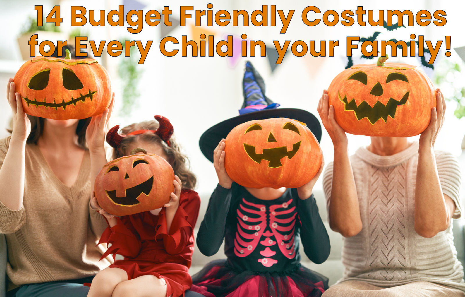 14 Budget-Friendly Halloween Costumes for Every Child in Your Family