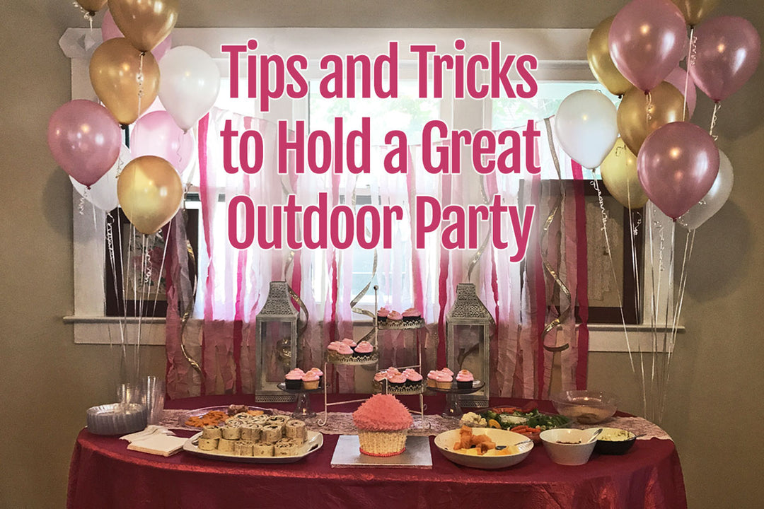 Tips for a final outdoor summer party