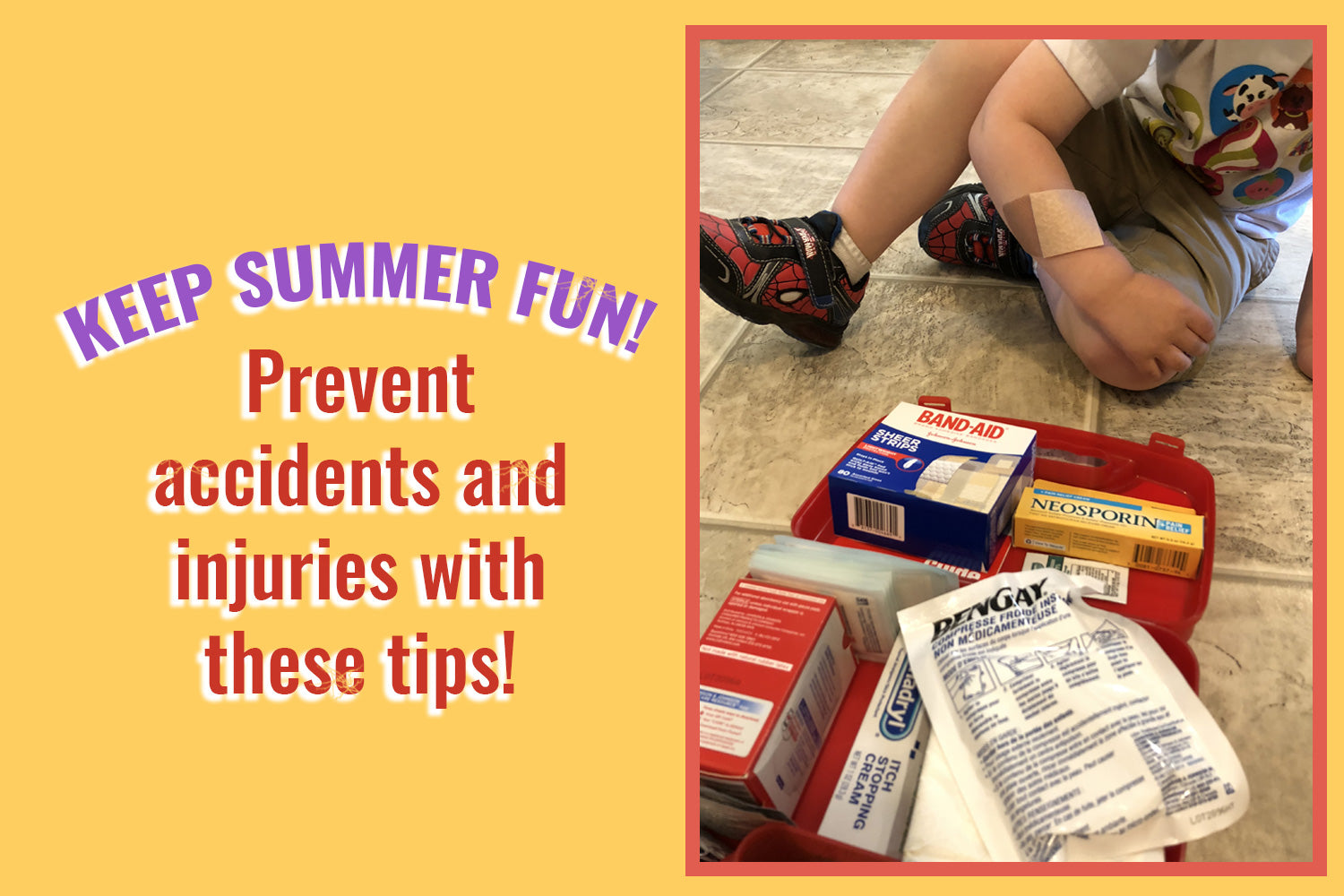 Summer safety for young children
