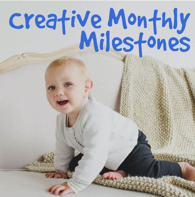 7 Creative Ideas for Monthly Milestone Pictures