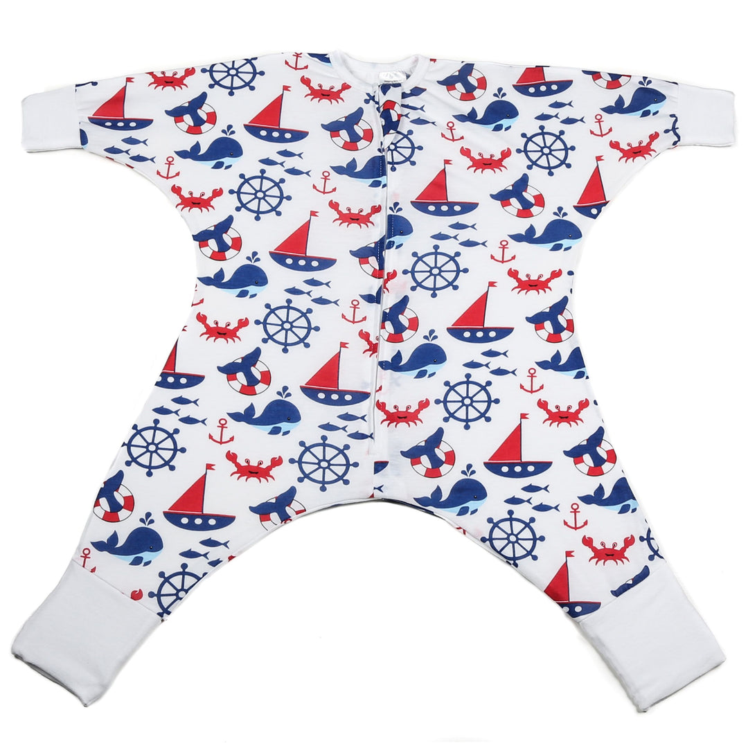Boy Nautical Flying Squirrel Pajama - Lightweight