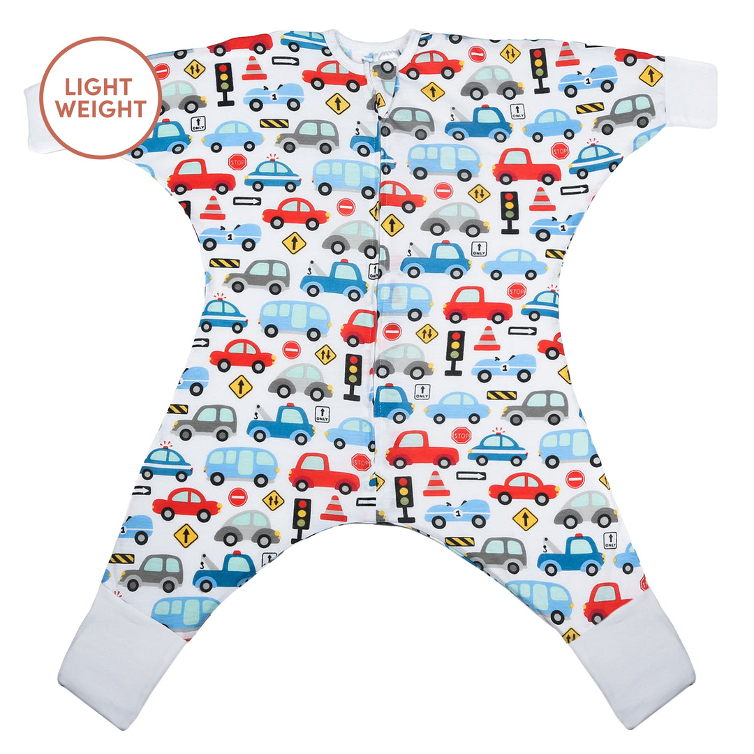 Busy Town Flying Squirrel Pajama - Lightweight