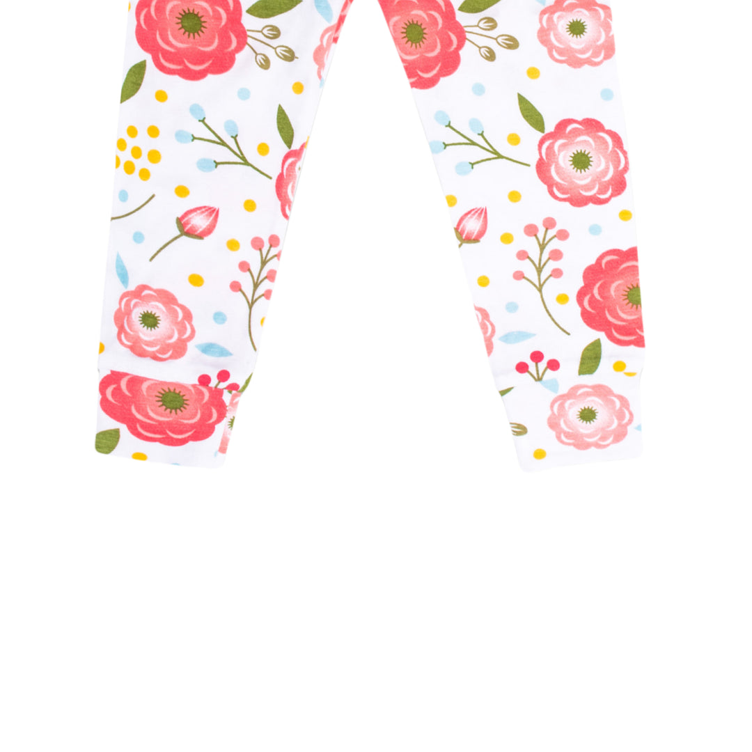 Pink Poppy Two-Piece Pajama Set