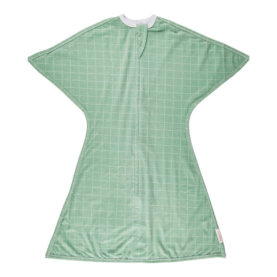 Green Quilted Dots Zipadee-Zip Swaddle Transition