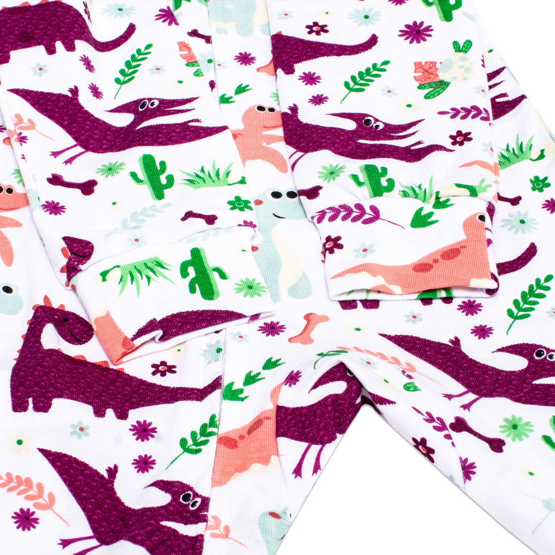 Girl Dino One-Piece Pajama