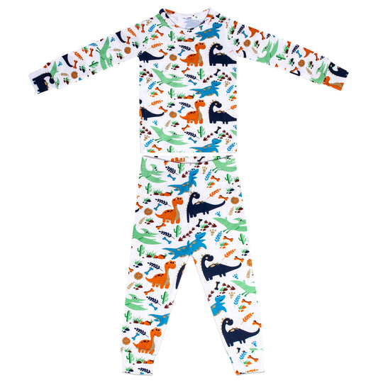 Boy Dino Two-Piece Pajama Set
