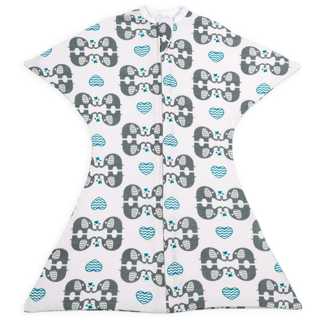 eLOVEphant ZipadeeZip Swaddle Transition Sleeping Baby